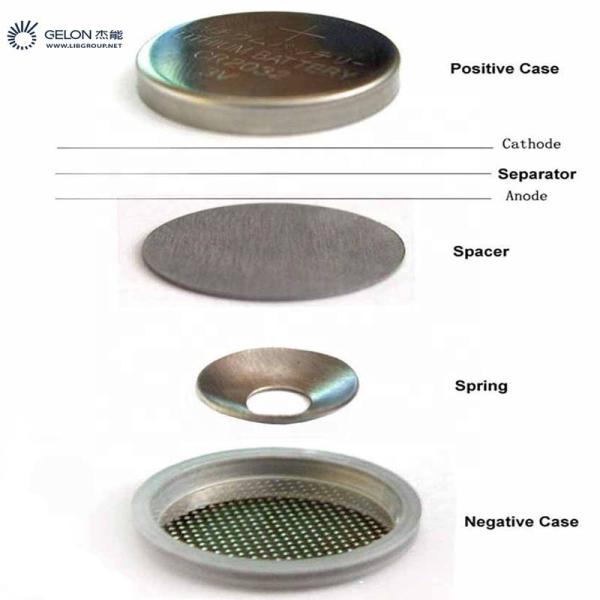 In Stock Factory Price SS316 SS304 CR2016,CR2025,CR2032 CR Full Set Coin Cell