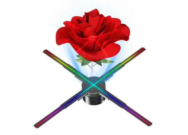 3D Hologram Fan 16.5 Inch 3D Hologram Projector Advertising Display 16G SD card