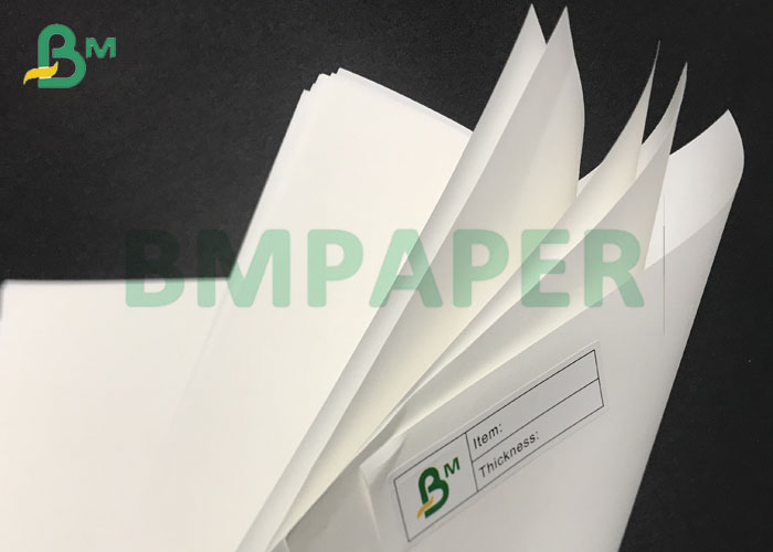 Uncoated Craft Paper 70gsm To 120gsm Food Grade White Interleaving Paper Rolls 