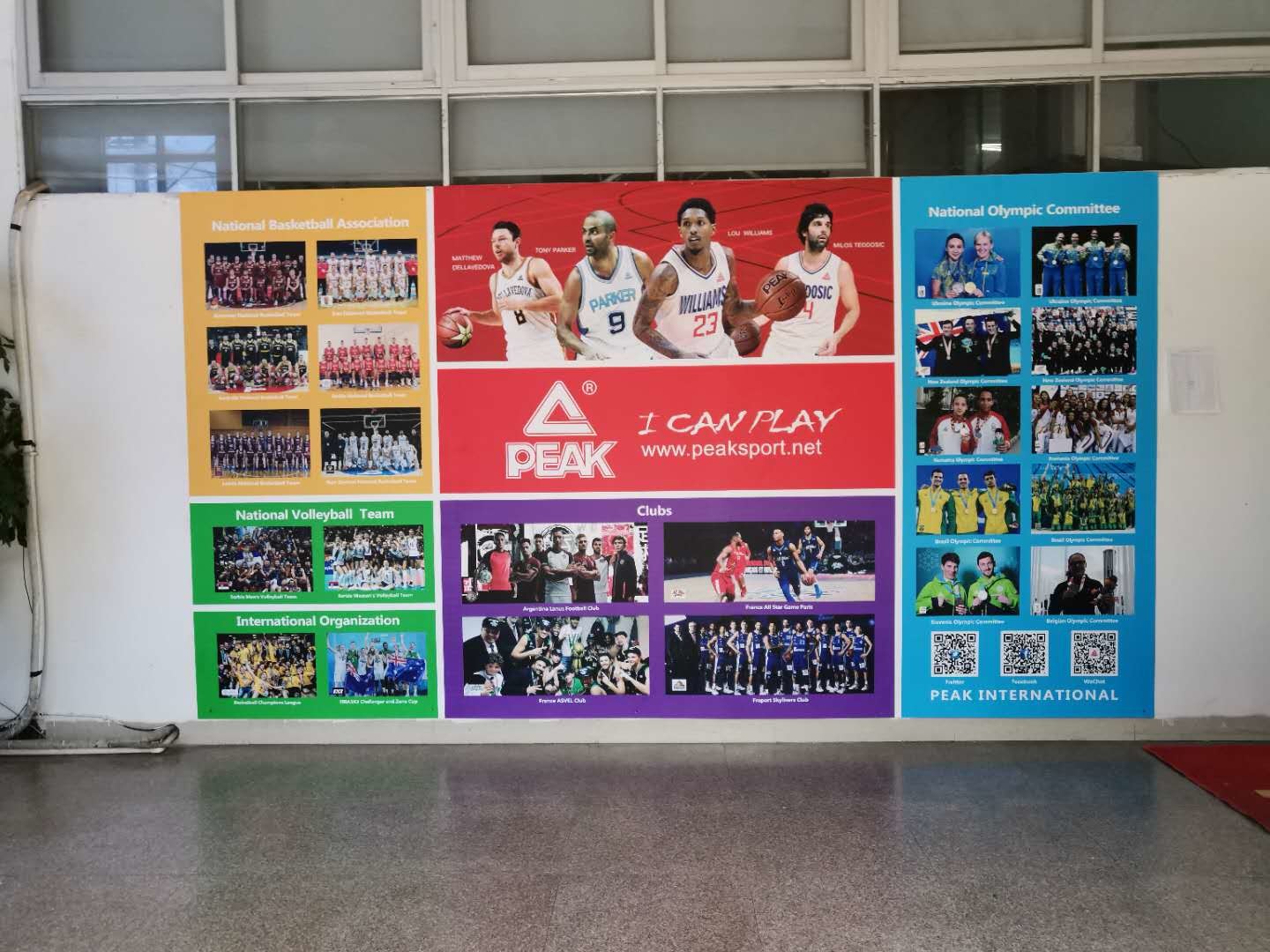 Vivid Colors Digital Printing Banners Coated Material For Clothing Factory