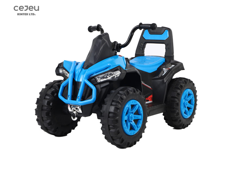 6km/H Kids Quad Ride On ATV With Rubber Bands And Accelerator