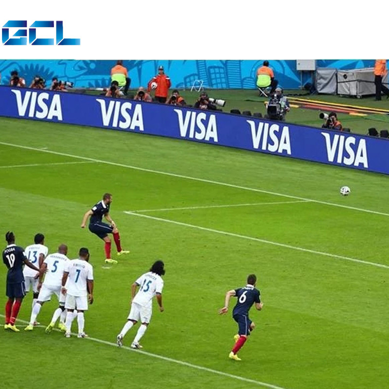 Steel Cabinet P10 Stadium Perimeter LED Display E Sports Display Screen For Large Football Stadium