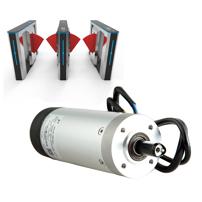 Three Phase Low Voltage Servo Turnstile Motor 100 Watt 1.3kg