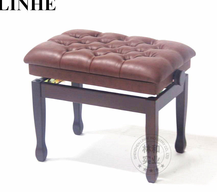 best price wholesale standard artist piano wholesale bench Black Piano Pedal Extender Bench for Kids with 2 Pedals Adjus