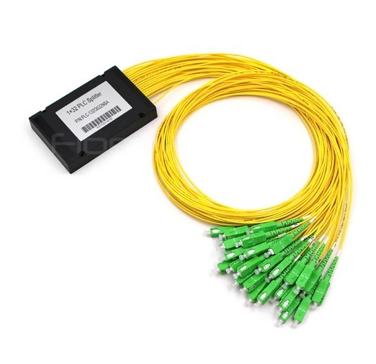 Quality 1×32 PLC Splitter with ABS Module, 2.0mm Input & Output for sale