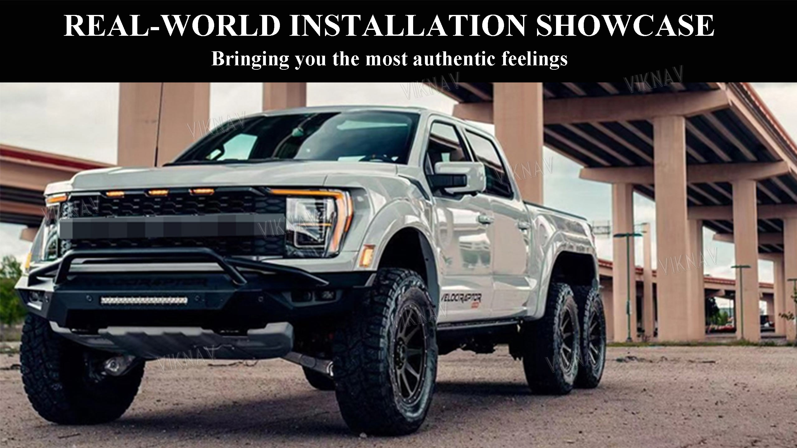 MP Concepts Truck Fender Flare For 2021-2024 Ford Raptor F150 ABS Plastic