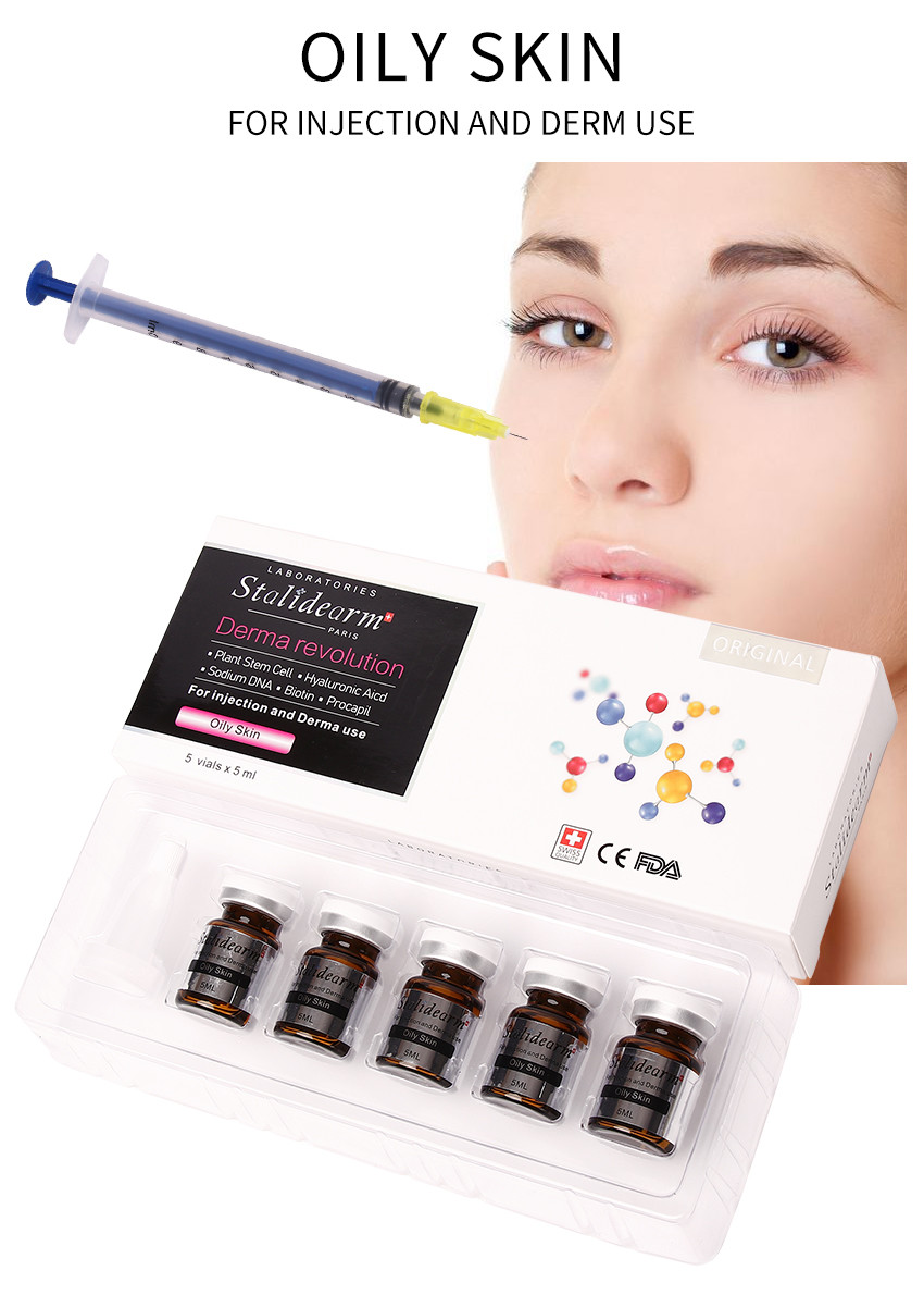 Injection Serum For Oily Skin 5ml/Bottle Safe Good Effect Essence Set Original Stalidearm Brand