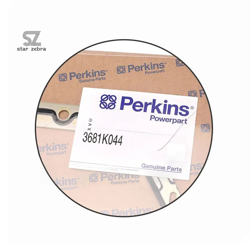 3681K044 Excavator E320D E323D C6.6 Upper Gasket of Oil Pan with Standard Size and Excellent