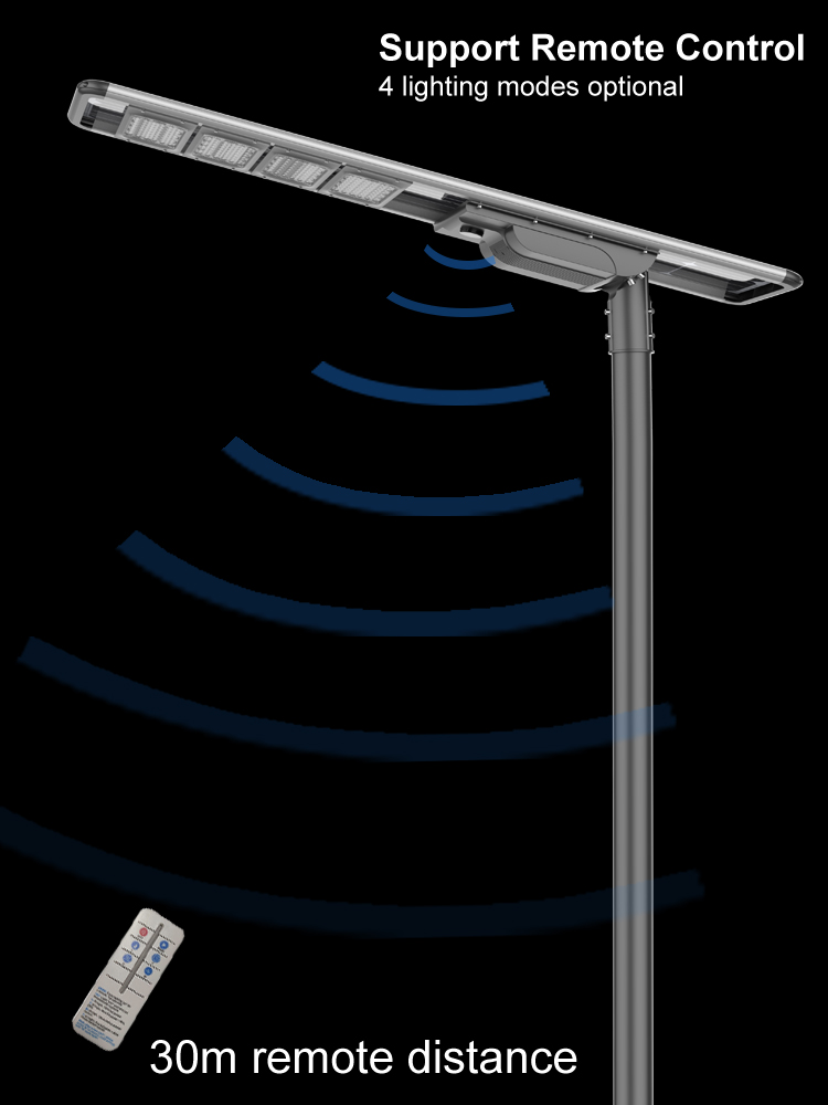 90 Watt 120 Watt LED Solar Powered Lights 20000lm Solar Street Lamp
