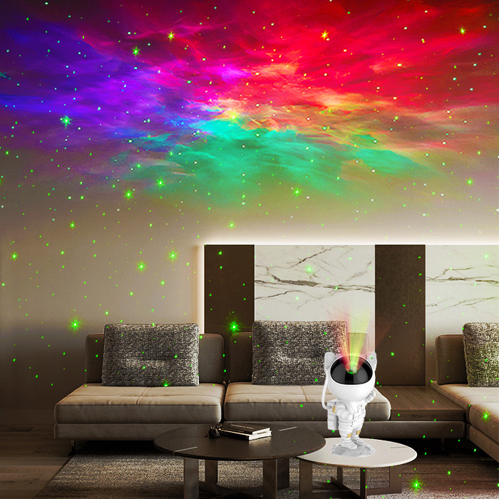 KTV Party Astronaut LED Light Lamp Rotatable With Timing Remote