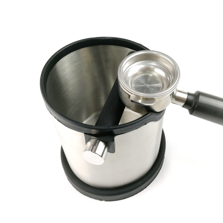 Commercial Coffee Grind Knock Box Coffee Waste Bin Eco Friendly
