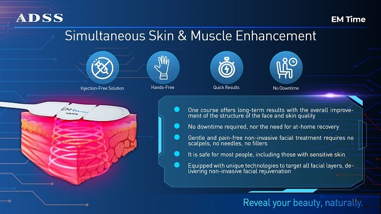 ODM EMtime RF Wrinkle Removal Face Lifting Tighten Slim Face Machine For Salon