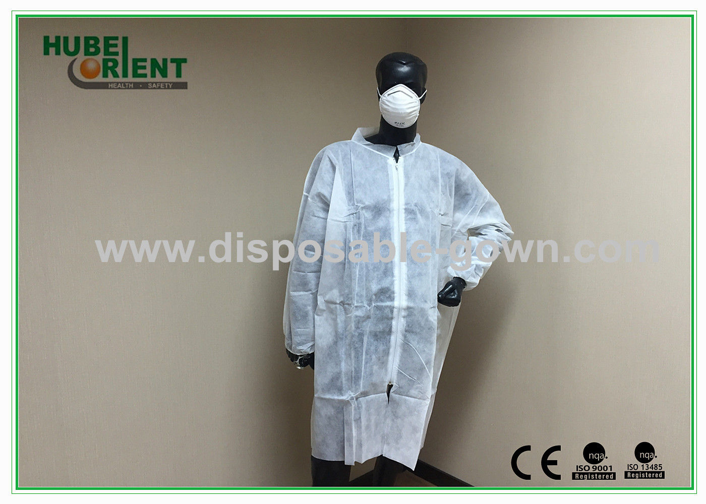 Hospital Surgical Lab Coats / White Lab Coat For Adult By MP Tyvek Materials