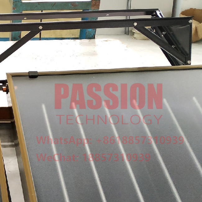 Pressure Flat Plate Solar Thermal Collector Aluminum Frame Flat Panel Heating