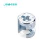 Buy cheap Zinc Plated 10mm Cam Lock Easy To Install Furniture Cam Fitting For Desk from wholesalers