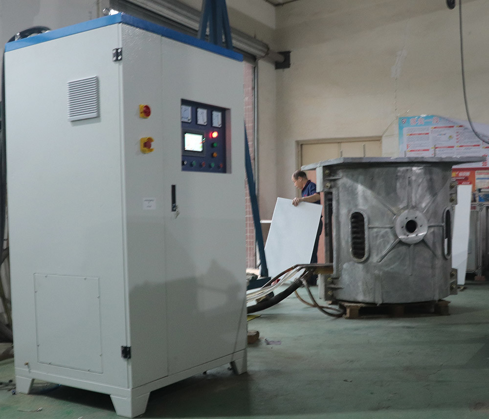 1T Digital Induction Melting Furnace 1650C Induction Furnace For Steel Melting