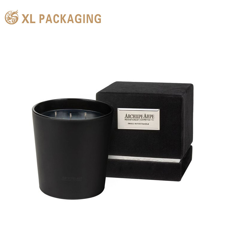 Luxury Recyclable Rigid Paperboard Packaging Gift Box For Perfume Cosmetic Lipstick Candle Packing
