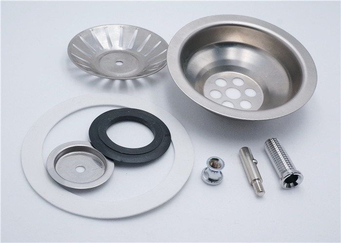 Waterproof Kitchen Sink Strainer Plug , Sink Strainer Basket Easy To Clean