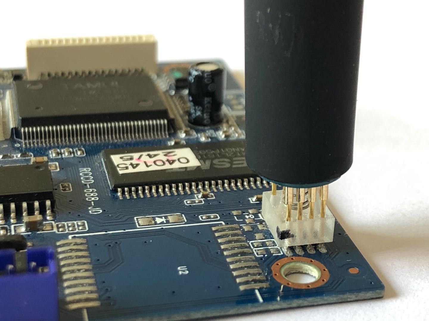 TSSOP8 pogo adapter with GUIDE CAP for in-circuit programmer CARPROG DP3 DP4 EEPROM/93CXX /25CXX/24CXX
