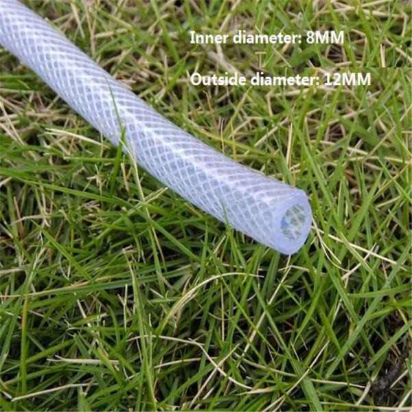 Flexible Expandable Clear PVC Fiber Braided Reinforced Plastic Hose Water No