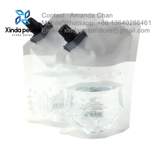 Eco Friendly Material Stand Up Spout Pouch For Cooking Oil Packaging Bag For
