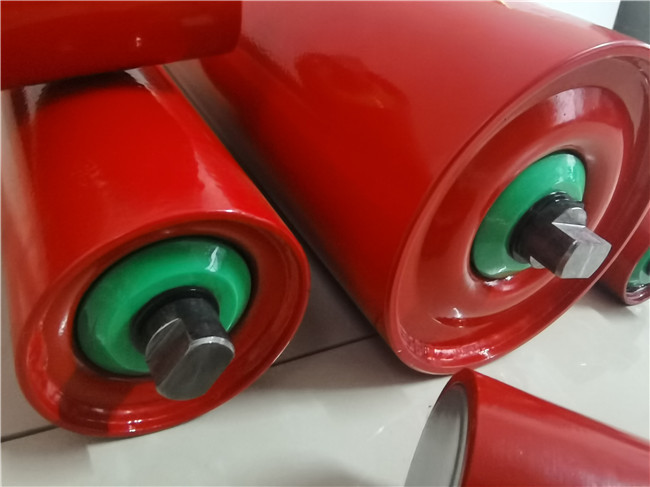 Waterproof 42mm Diameter Conveyor Steel Roller Chemical Resistance