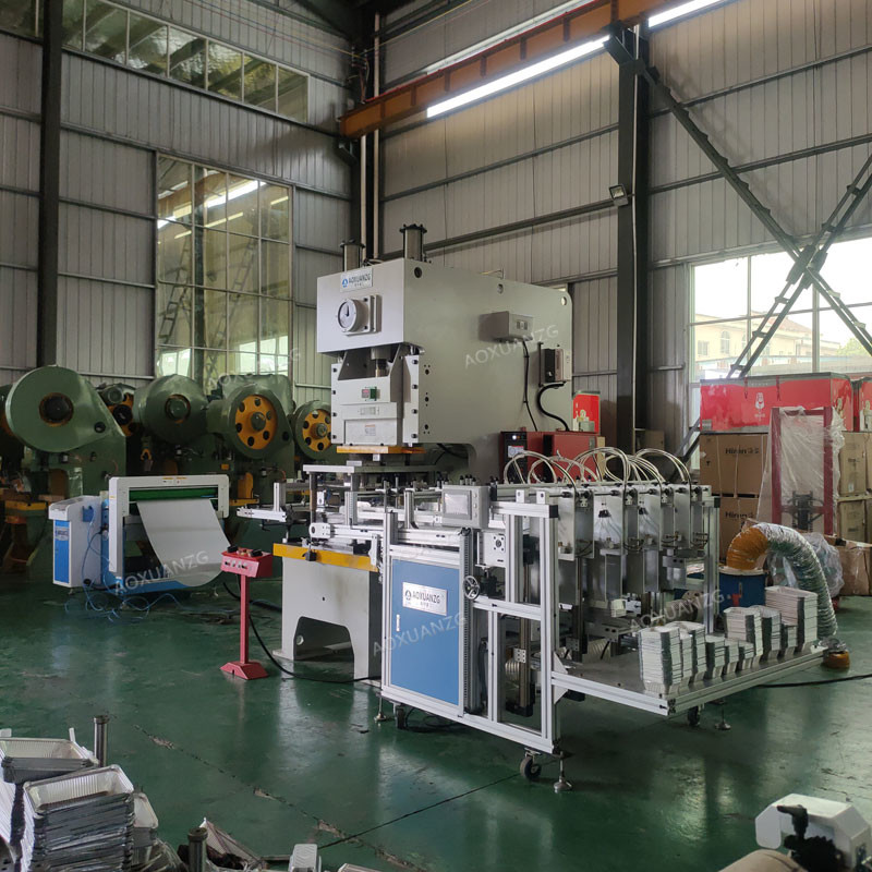 Jh21-80 Aluminum Foil Container Pneumatic Punching Machine 80T