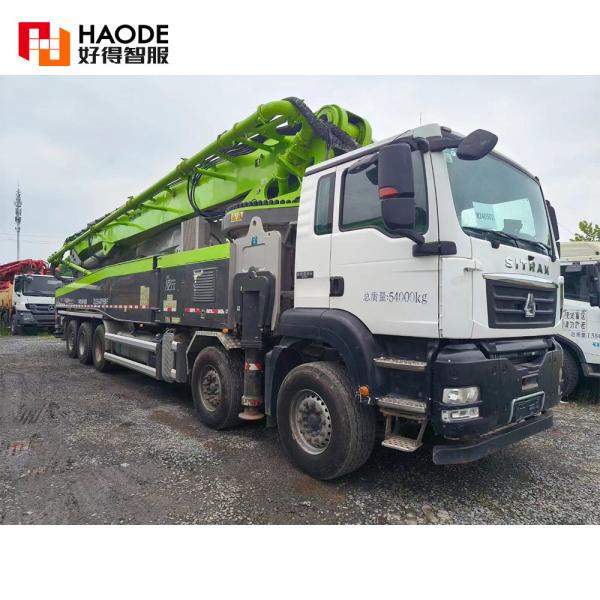 HAODE ZLJ5550THBKF 70X-6RZ Used Zoomlion Equipment 67m Boom Petrol-Electric