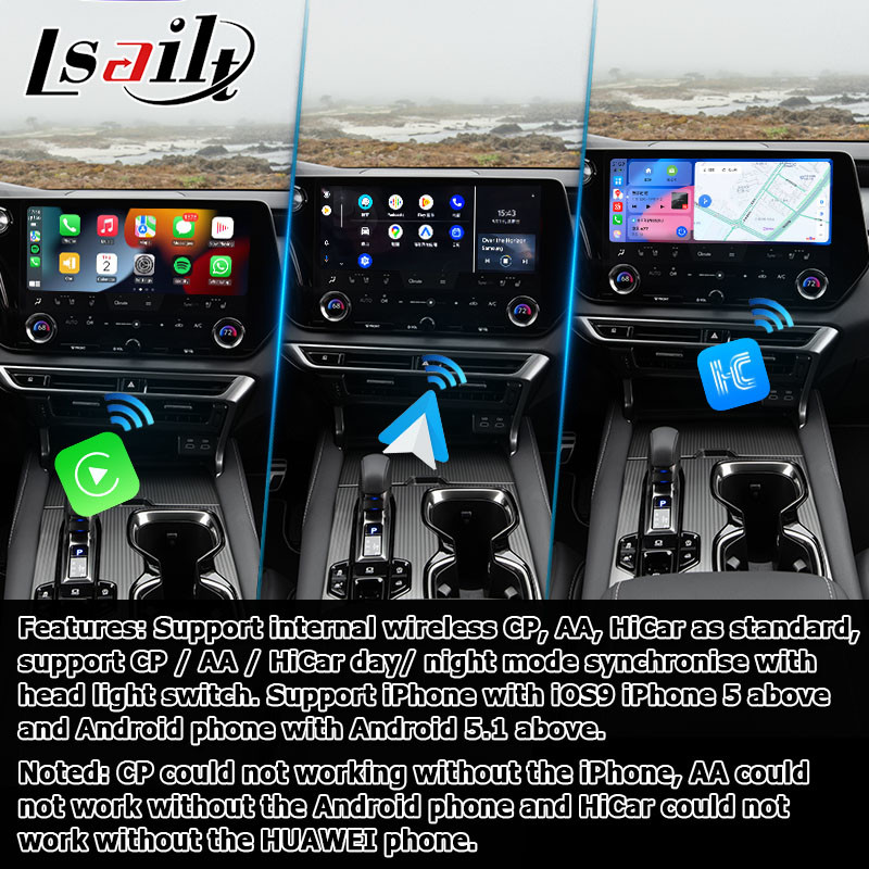Lexus RX 2023 Android 11 video interface powered by Qualcomm RX350h RX500h RX350 RX450h+