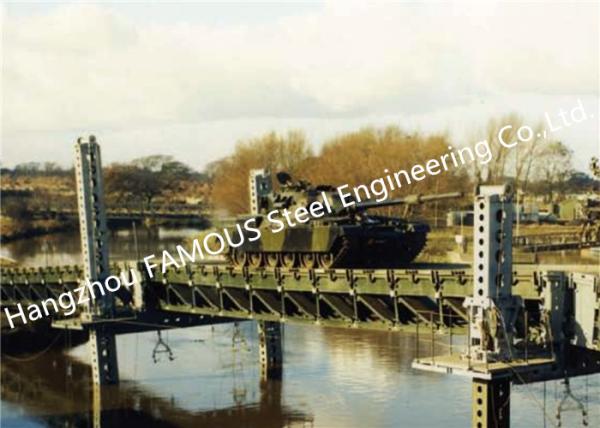 Modern Designed Military Style Temporary Military Steel Structure Bailey Bridge