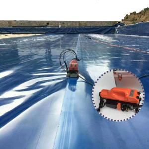 HDPE Geomembrane Overlap Hot Wedge Welder Welding Machine Automatic Sealing