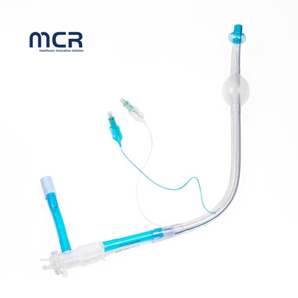Disposable Medical Supplies Double Lumen Endotracheal Tube with PU Micro-Thin