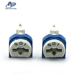 Blue White Adjustable Potentiometer 500R White And Blue 500R 501 Adjustable