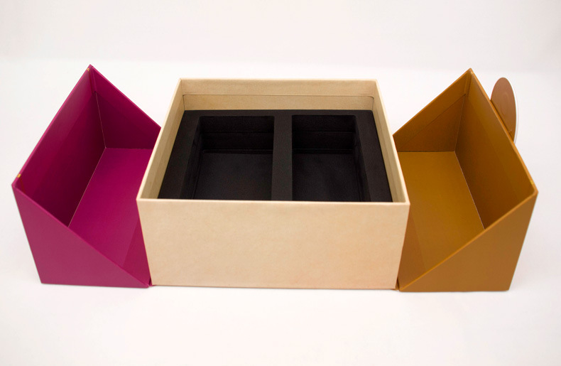Recycled Materials Double Door Cosmetic Gift Box Set for Women's Exquisite Cosmetics