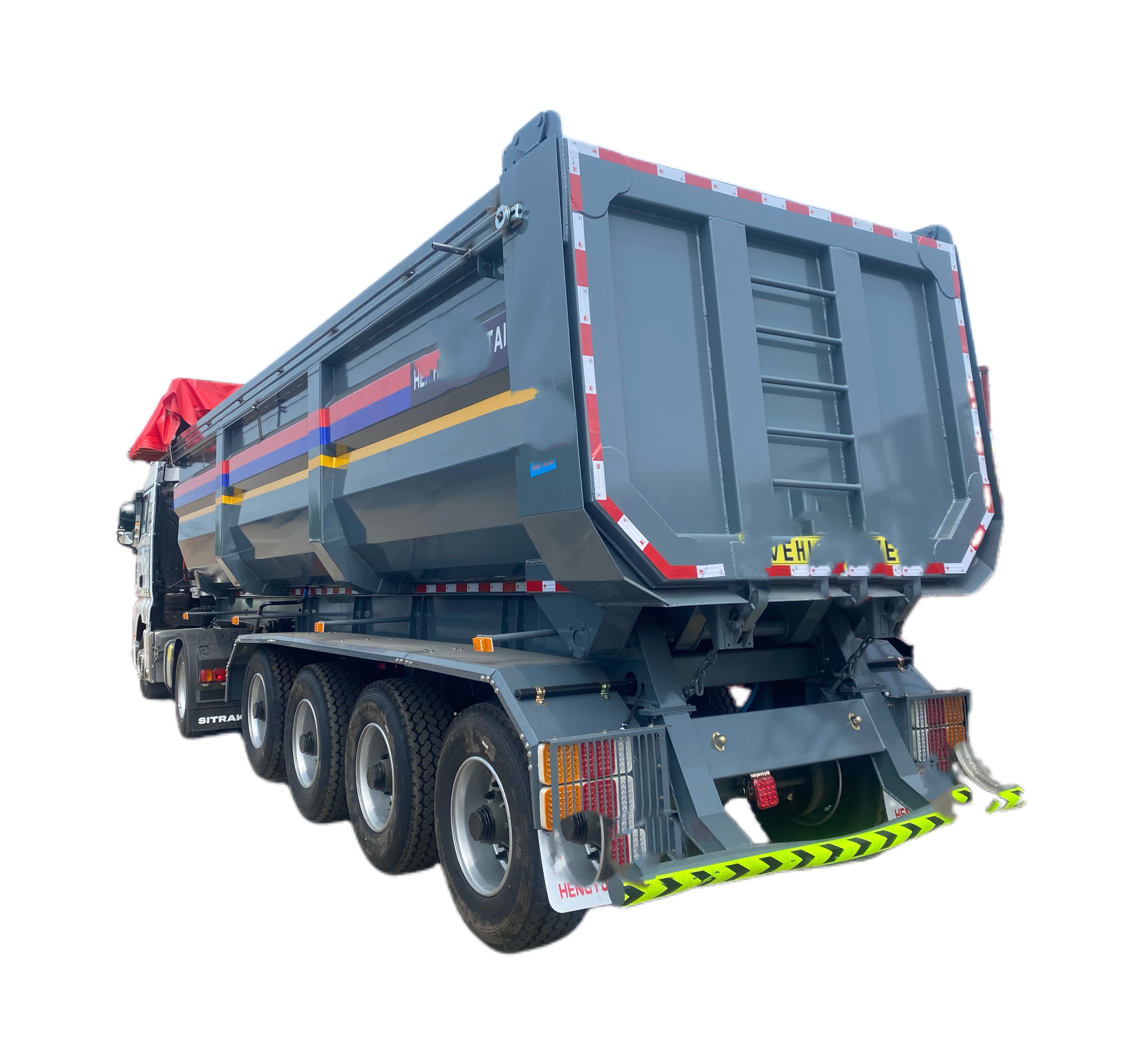 CIMC Second hand New Design Tipper Dump Semi-Trailer