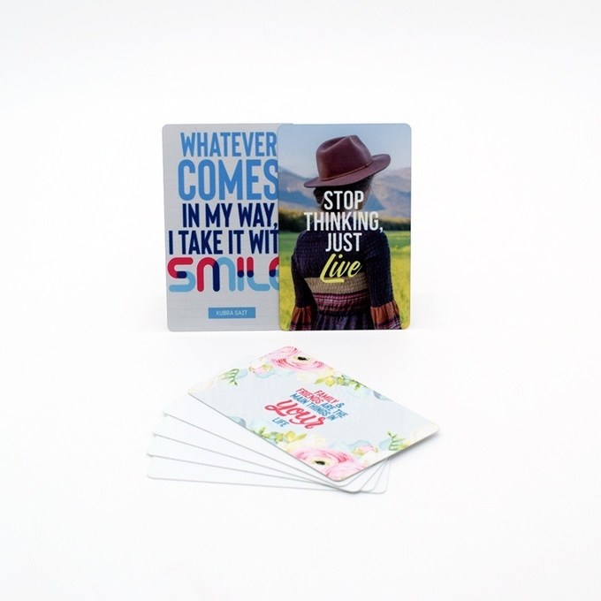 Double Sided Sublimation Metal Blanks Printable Sublimation Business Card Blanks