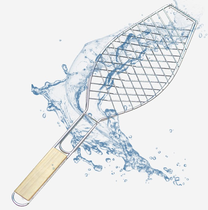 Camping Rectangle Bbq Grill Wire Mesh Outdoor Welded Stainless Steel