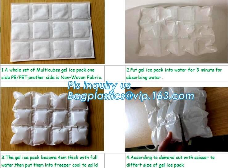 biodegradable ice bag pack reusable injection ice pack for cold compression, Reusable Gel Ice Bag Insulated Dry Cold Ice