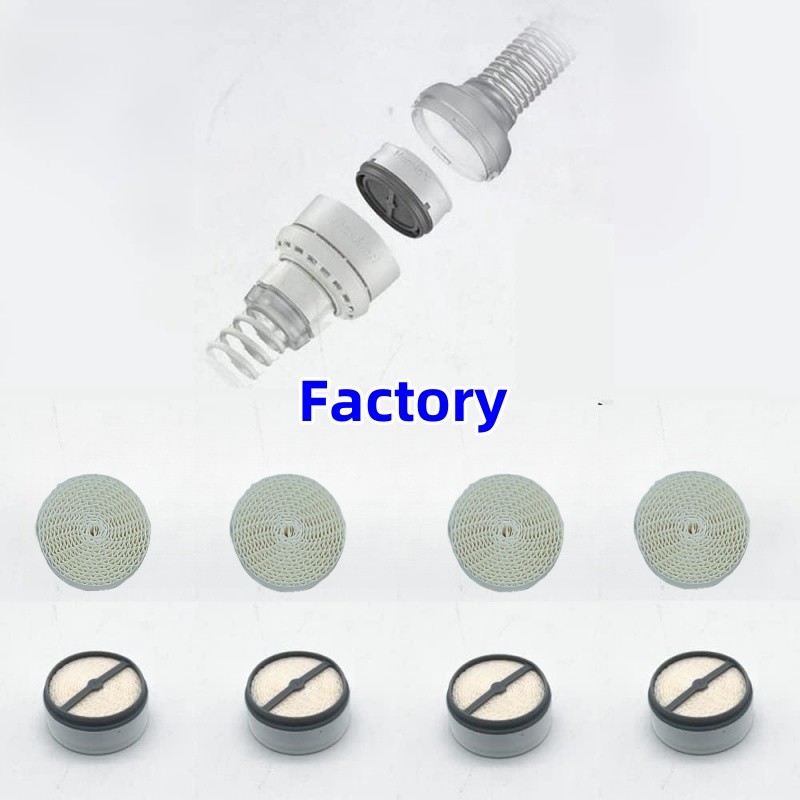Customized Circular Diameter HME Filter Paper For ResMed Airmini Machine 99.99% Humidification