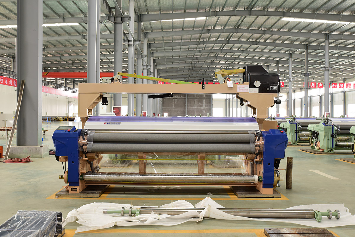 Double Nozzle Flat Water Jet Weaving Machine Dobby Cam Opening
