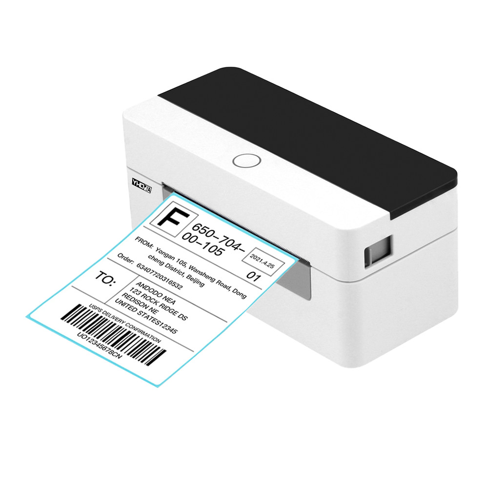 4 Inch Desktop Barcode Thermal Label Printer Direct Bluetooth Thermal Printer 4x6