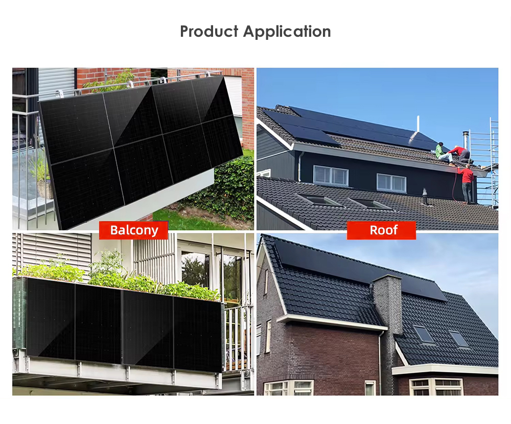 Excellent Complete Set Balcony Power Plant PV Solar System 600w 800w Grid Tie System