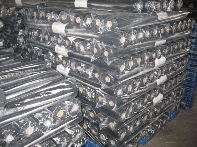UV Stabilization Agricultural Ground Cover PP Woven Anti-Grass Mat For Weed Control Black White Green Fabric Roll For Plants