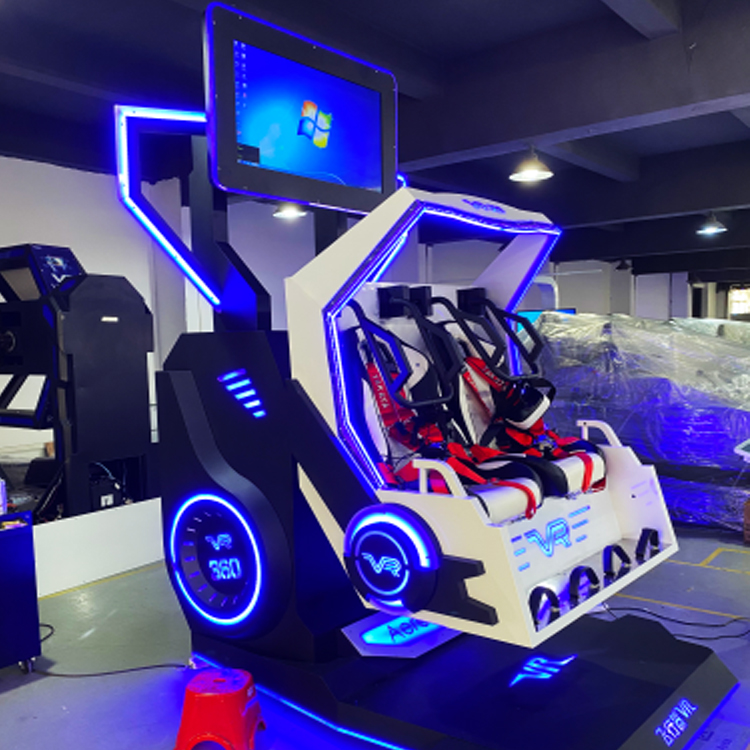 Immersive and Thrilling VR Experience Arcade Game Machine 9D VR 360 Degree Chair