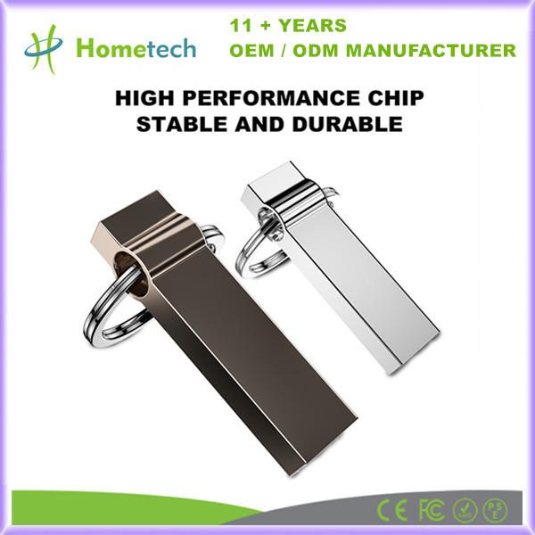 Best gift USB 3.0 flash drive 8gb metal pendrive 16gb 32gb 64gb 128gb 3.0 usb