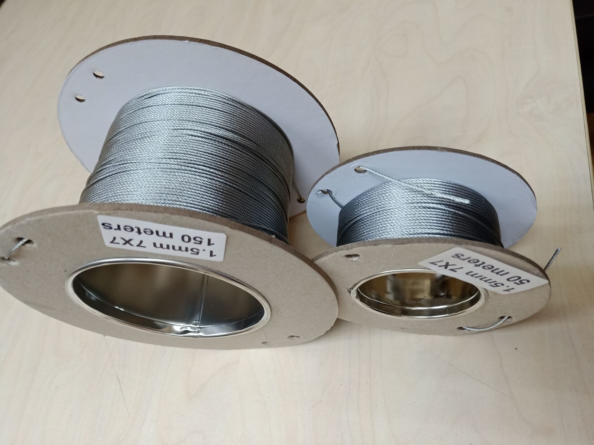 Bulk Cable PVC PU PA PE Coated Steel Wire Rope