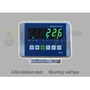 Wall Type Platform Scale Indicator , Green Display Weight Indicator With Alarm