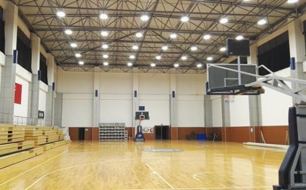 Wind Resistance Commercial Building Metal Badminten Basketball Hall Prefabricate