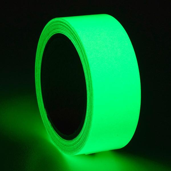 Self Adhesive Custom Sticker Printable PVC Photoluminescent Film Glow in The