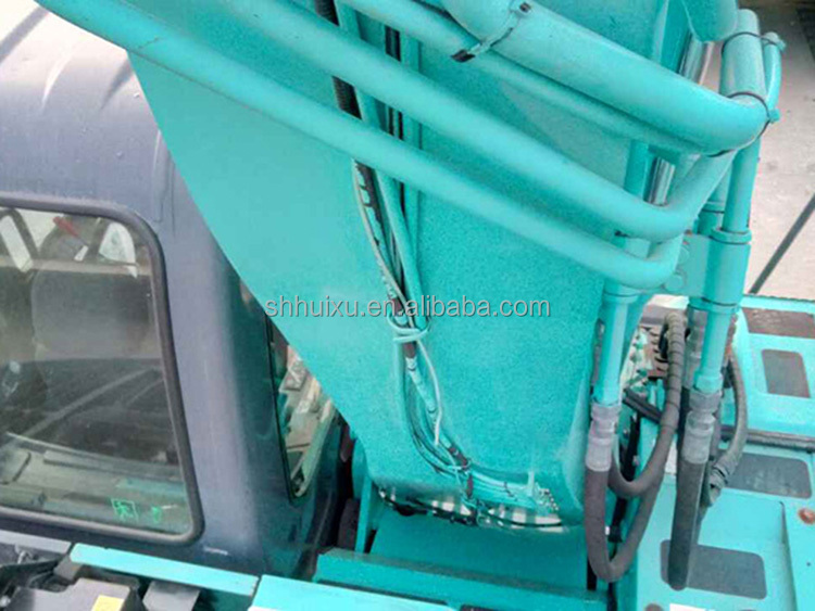 low working hours second hand crawler excavator kobelco 135/original color used kobelco 135 on sale